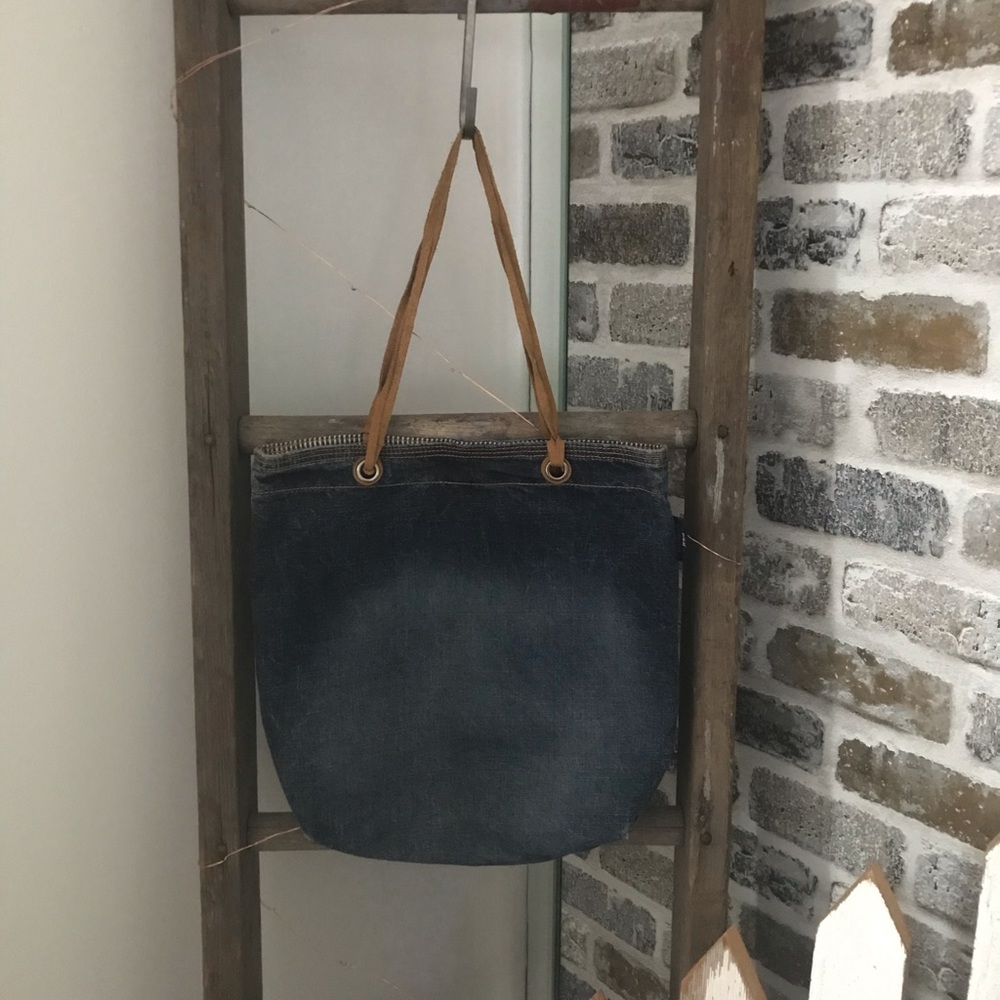 Adorable Denim Tote Bag